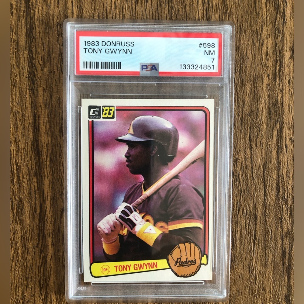 1983 Donruss Tony Gwynn #598 Rookie Card - 
PSA NM 7
